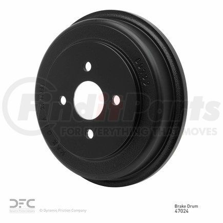 365-47024 by DYNAMIC FRICTION COMPANY - True Balanced Brake Drum