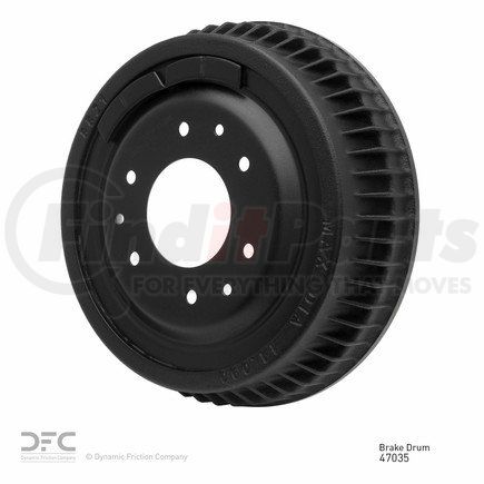 365-47035 by DYNAMIC FRICTION COMPANY - True Balanced Brake Drum