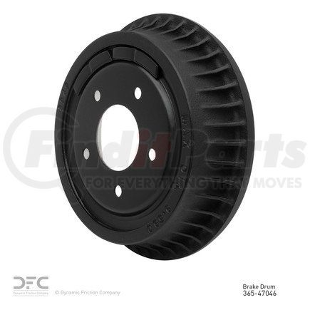 365-47046 by DYNAMIC FRICTION COMPANY - True Balanced Brake Drum