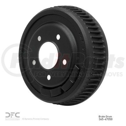 365-47050 by DYNAMIC FRICTION COMPANY - True Balanced Brake Drum