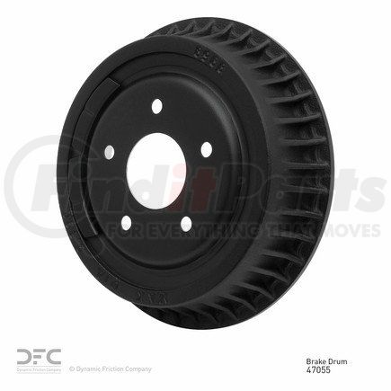 365-47055 by DYNAMIC FRICTION COMPANY - True Balanced Brake Drum