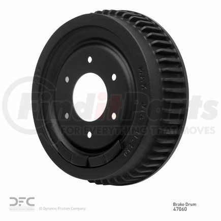 365-47060 by DYNAMIC FRICTION COMPANY - True Balanced Brake Drum