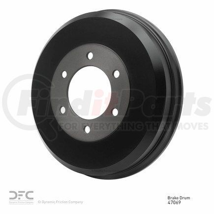 365-47069 by DYNAMIC FRICTION COMPANY - True Balanced Brake Drum