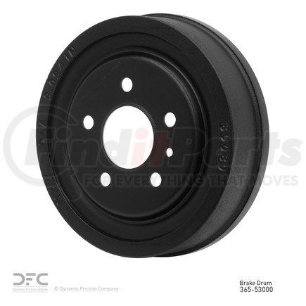 365-53000 by DYNAMIC FRICTION COMPANY - True Balanced Brake Drum