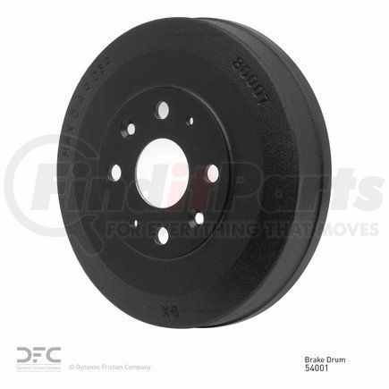 365-54001 by DYNAMIC FRICTION COMPANY - True Balanced Brake Drum