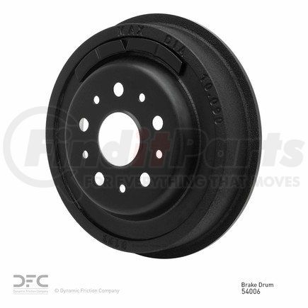 365-54006 by DYNAMIC FRICTION COMPANY - True Balanced Brake Drum