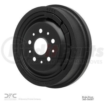 365-54007 by DYNAMIC FRICTION COMPANY - True Balanced Brake Drum