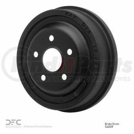 365-54009 by DYNAMIC FRICTION COMPANY - True Balanced Brake Drum