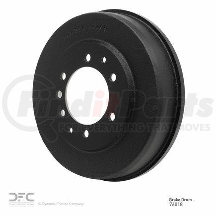 365-76018 by DYNAMIC FRICTION COMPANY - True Balanced Brake Drum