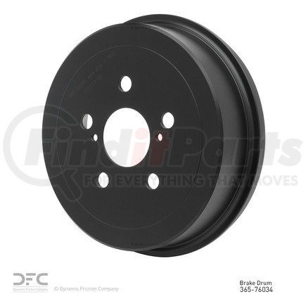 365-76034 by DYNAMIC FRICTION COMPANY - True Balanced Brake Drum