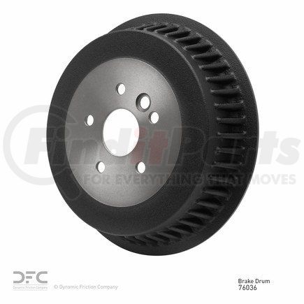 365-76036 by DYNAMIC FRICTION COMPANY - True Balanced Brake Drum