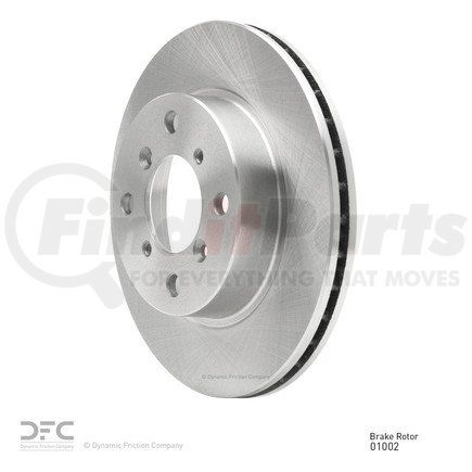 600-01002 by DYNAMIC FRICTION COMPANY - Disc Brake Rotor