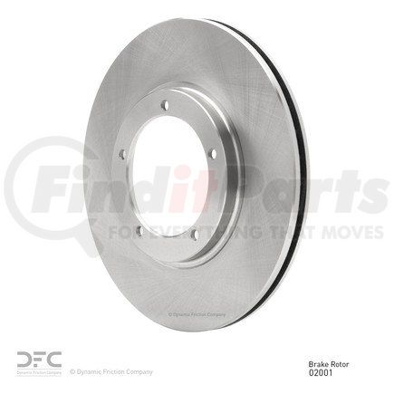 600-02001 by DYNAMIC FRICTION COMPANY - Disc Brake Rotor