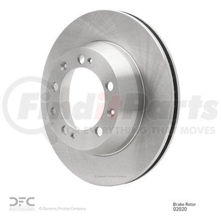 600-02020 by DYNAMIC FRICTION COMPANY - Disc Brake Rotor