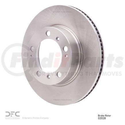 600-02028 by DYNAMIC FRICTION COMPANY - Disc Brake Rotor