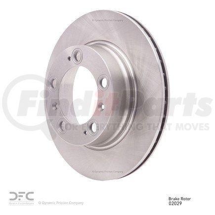 600-02029 by DYNAMIC FRICTION COMPANY - Disc Brake Rotor