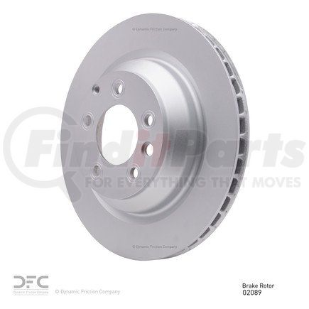 600-02089 by DYNAMIC FRICTION COMPANY - Disc Brake Rotor