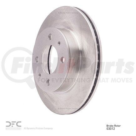 600-03012 by DYNAMIC FRICTION COMPANY - Disc Brake Rotor