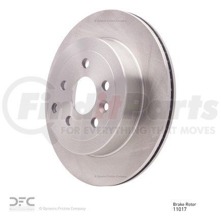 600-11017 by DYNAMIC FRICTION COMPANY - Disc Brake Rotor