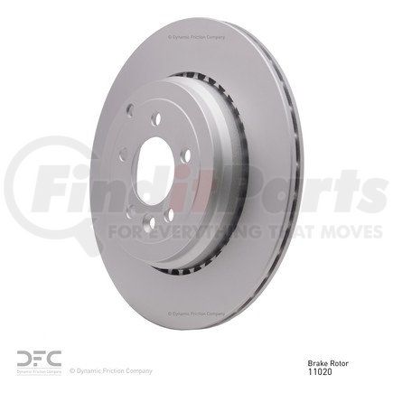 600-11020 by DYNAMIC FRICTION COMPANY - Disc Brake Rotor