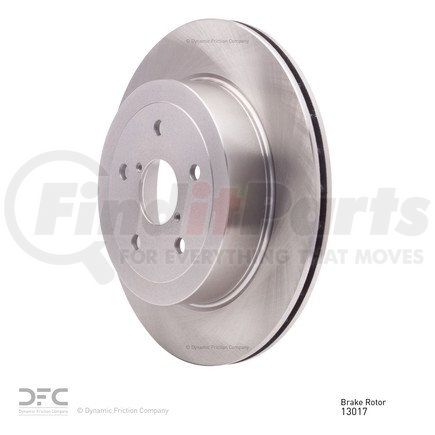 600-13017 by DYNAMIC FRICTION COMPANY - Disc Brake Rotor