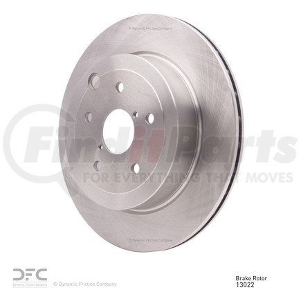 600-13022 by DYNAMIC FRICTION COMPANY - Disc Brake Rotor