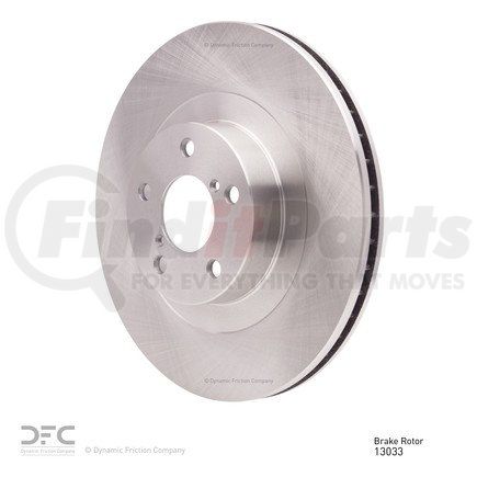 600-13033 by DYNAMIC FRICTION COMPANY - Disc Brake Rotor