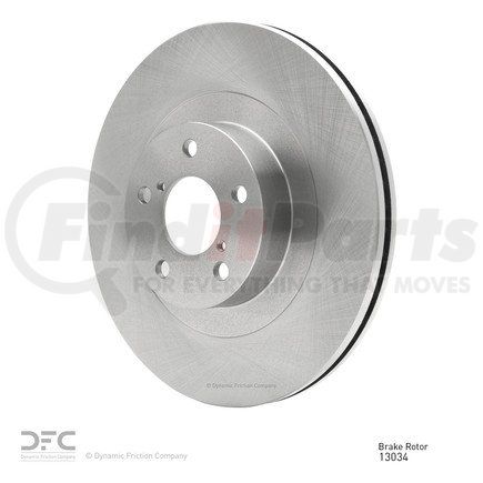 600-13034 by DYNAMIC FRICTION COMPANY - Disc Brake Rotor