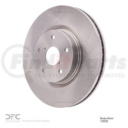 600-13035 by DYNAMIC FRICTION COMPANY - Disc Brake Rotor