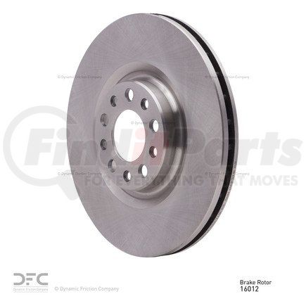 600-16012 by DYNAMIC FRICTION COMPANY - Disc Brake Rotor