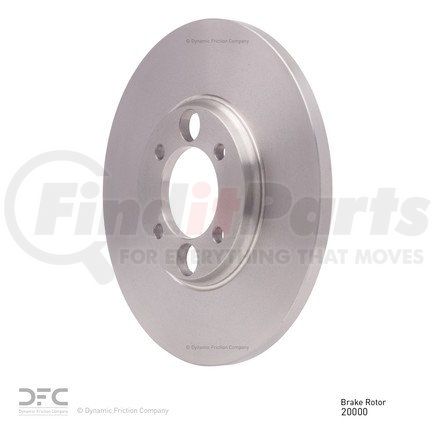 600-20000 by DYNAMIC FRICTION COMPANY - Disc Brake Rotor