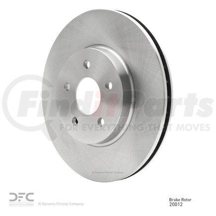 600-20012 by DYNAMIC FRICTION COMPANY - Disc Brake Rotor