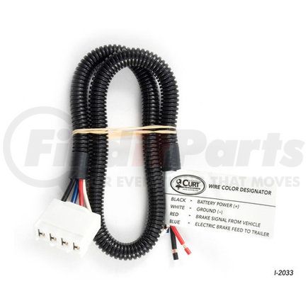 51331 by CURT MANUFACTURING - BRAKE CONTROL HARNESS PACKAGED