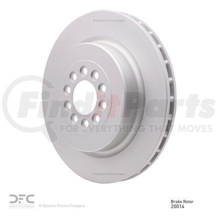 600-20014 by DYNAMIC FRICTION COMPANY - Disc Brake Rotor