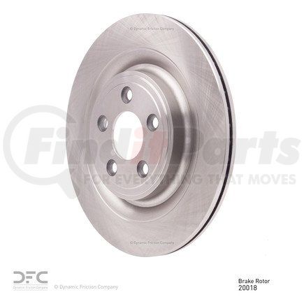 600-20018 by DYNAMIC FRICTION COMPANY - Disc Brake Rotor