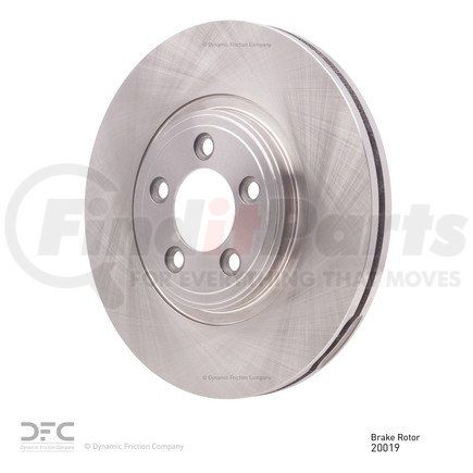 600-20019 by DYNAMIC FRICTION COMPANY - Disc Brake Rotor