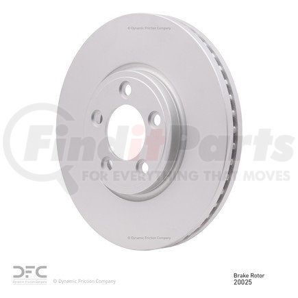 600-20025 by DYNAMIC FRICTION COMPANY - Disc Brake Rotor