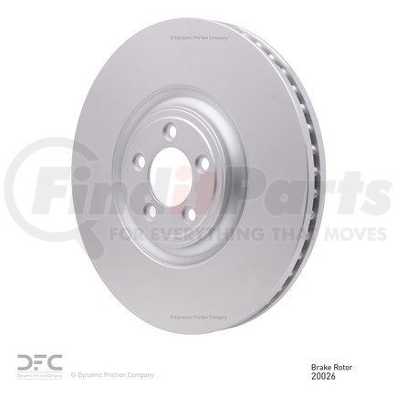 600-20026 by DYNAMIC FRICTION COMPANY - Disc Brake Rotor