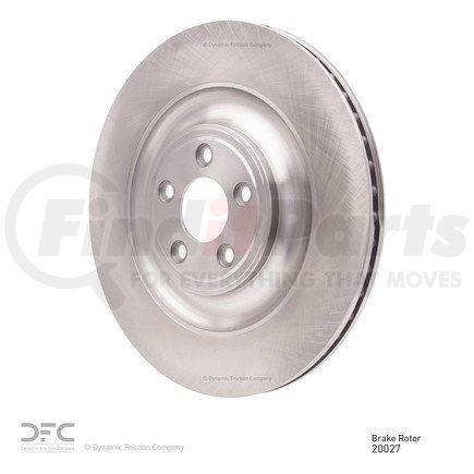 600-20027 by DYNAMIC FRICTION COMPANY - Disc Brake Rotor