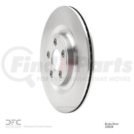 600-20028 by DYNAMIC FRICTION COMPANY - Disc Brake Rotor