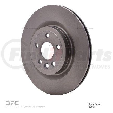 600-20034 by DYNAMIC FRICTION COMPANY - Disc Brake Rotor