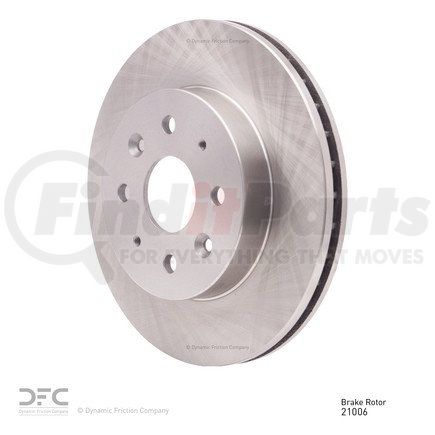 600-21006 by DYNAMIC FRICTION COMPANY - Disc Brake Rotor