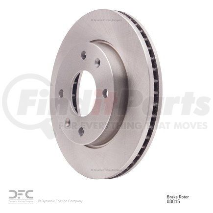 600-03015 by DYNAMIC FRICTION COMPANY - Disc Brake Rotor