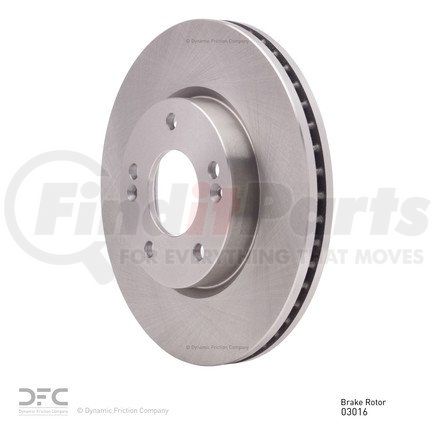 600-03016 by DYNAMIC FRICTION COMPANY - Disc Brake Rotor