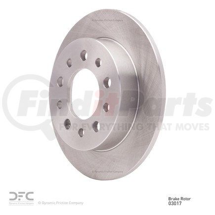 600-03017 by DYNAMIC FRICTION COMPANY - Disc Brake Rotor