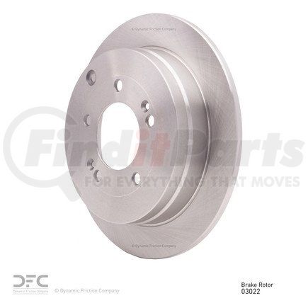600-03022 by DYNAMIC FRICTION COMPANY - Disc Brake Rotor
