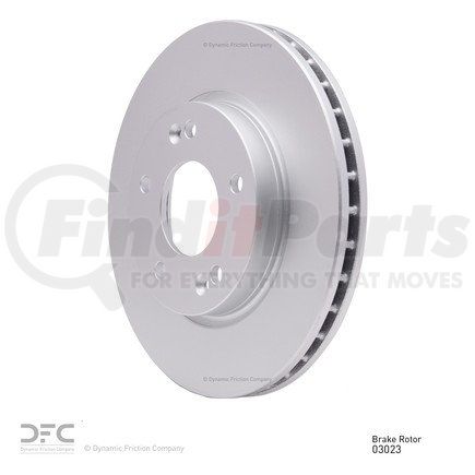 600-03023 by DYNAMIC FRICTION COMPANY - Disc Brake Rotor