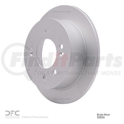 600-03024 by DYNAMIC FRICTION COMPANY - Disc Brake Rotor