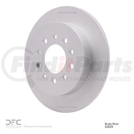 600-03025 by DYNAMIC FRICTION COMPANY - Disc Brake Rotor