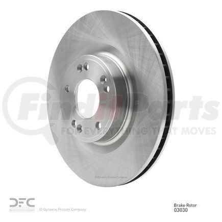 600-03030 by DYNAMIC FRICTION COMPANY - Disc Brake Rotor